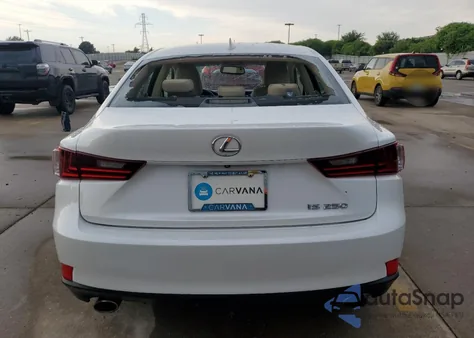 2015 Lexus Is 250 z USA, uszkodzony, nr VIN JTHBF1D24F5068837
